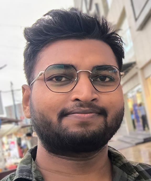 Portrait of Chandrabhushan Prakash